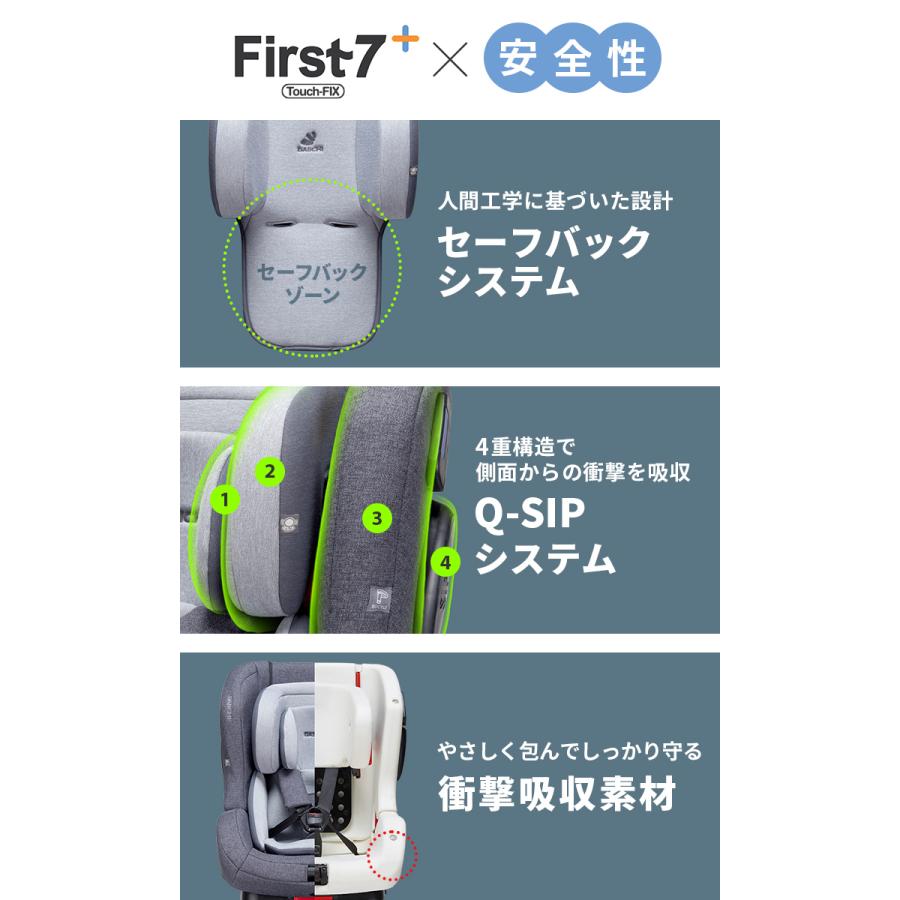 チャイルドシート ISOFIX 新生児 0歳 リクライニング ジュニア ベビー