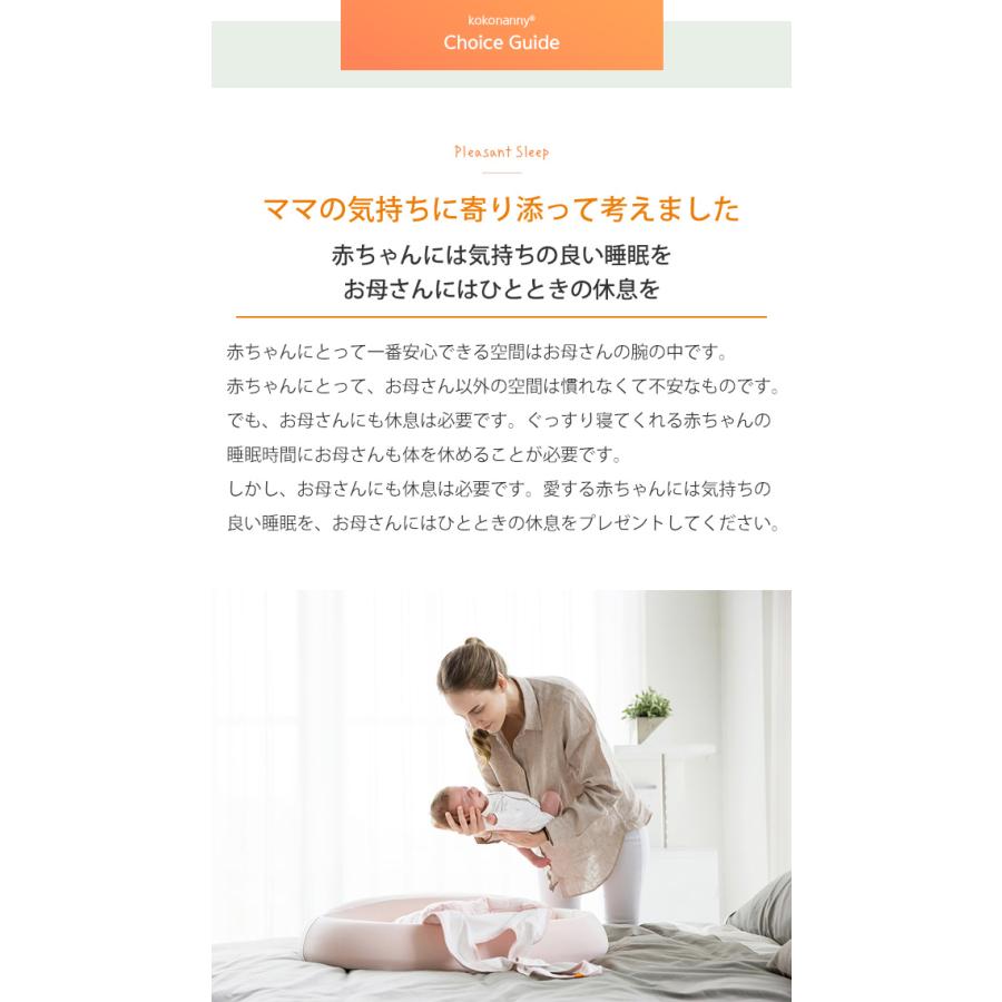 kokonanny KOKO ベビー用寝具 未使用 kokonanny ベビーベッド ロータイプ 絶壁 ベッドインベッド