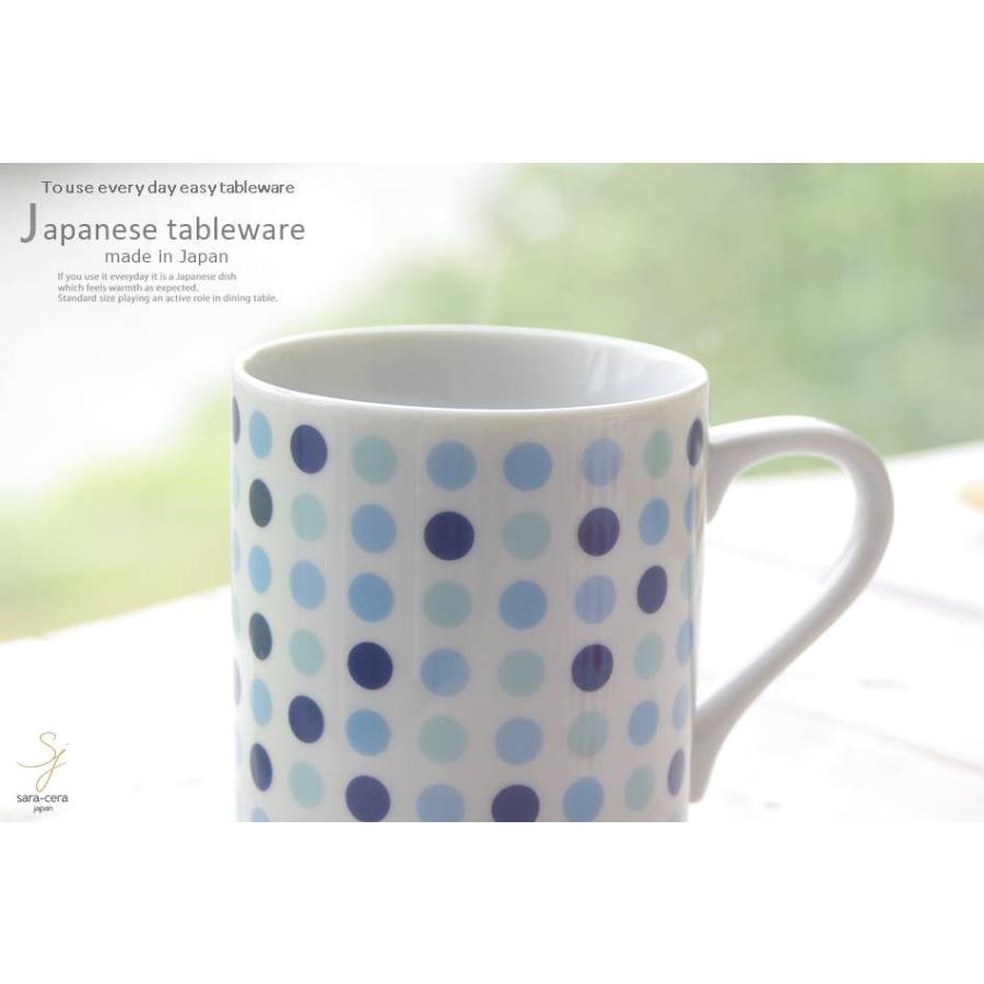 美濃焼 水玉ドット ペアマグカップ 2個セット 洋食器 食器セット 美濃焼 水玉ドット ペアマグカップ 2個セット 洋食器 食器セット