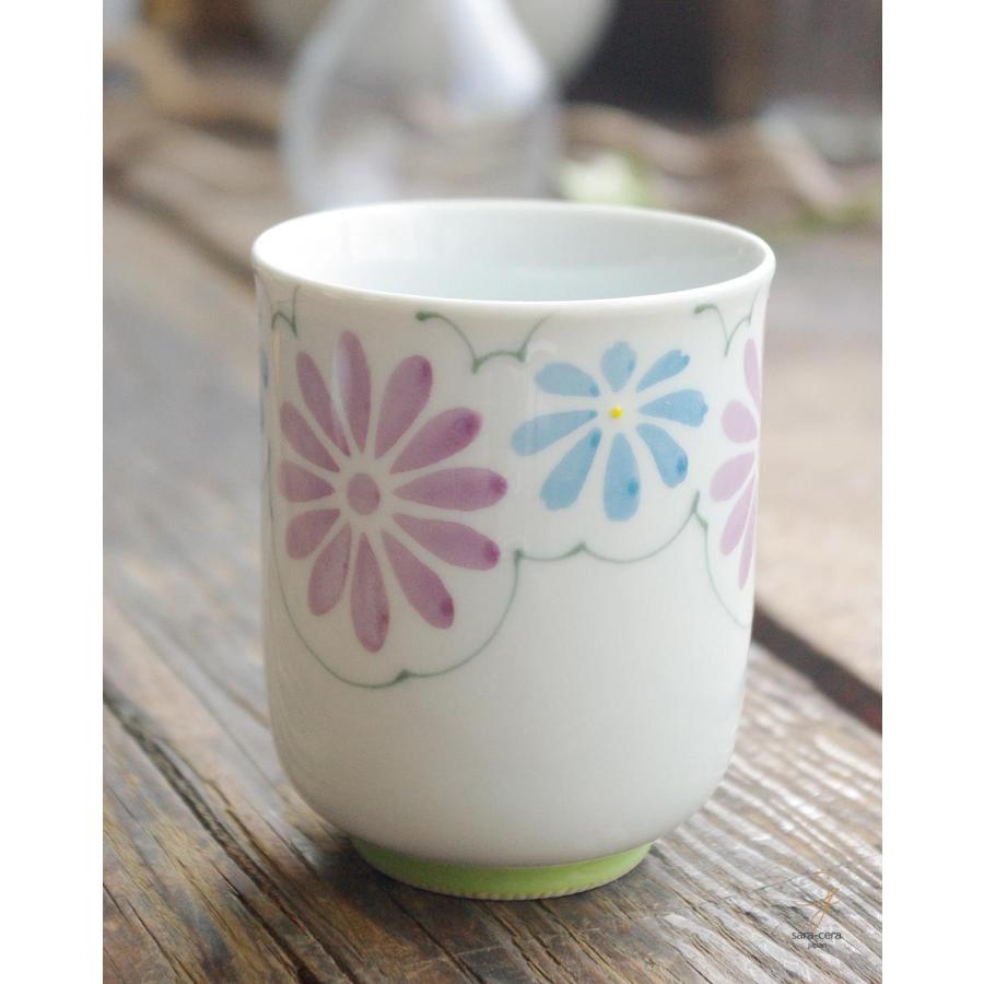 波佐見焼 フラワー花火 湯呑 湯飲み 黄緑グリーン 和食器 和風 S 小さな器のお店 ココットポット 通販 Yahoo ショッピング