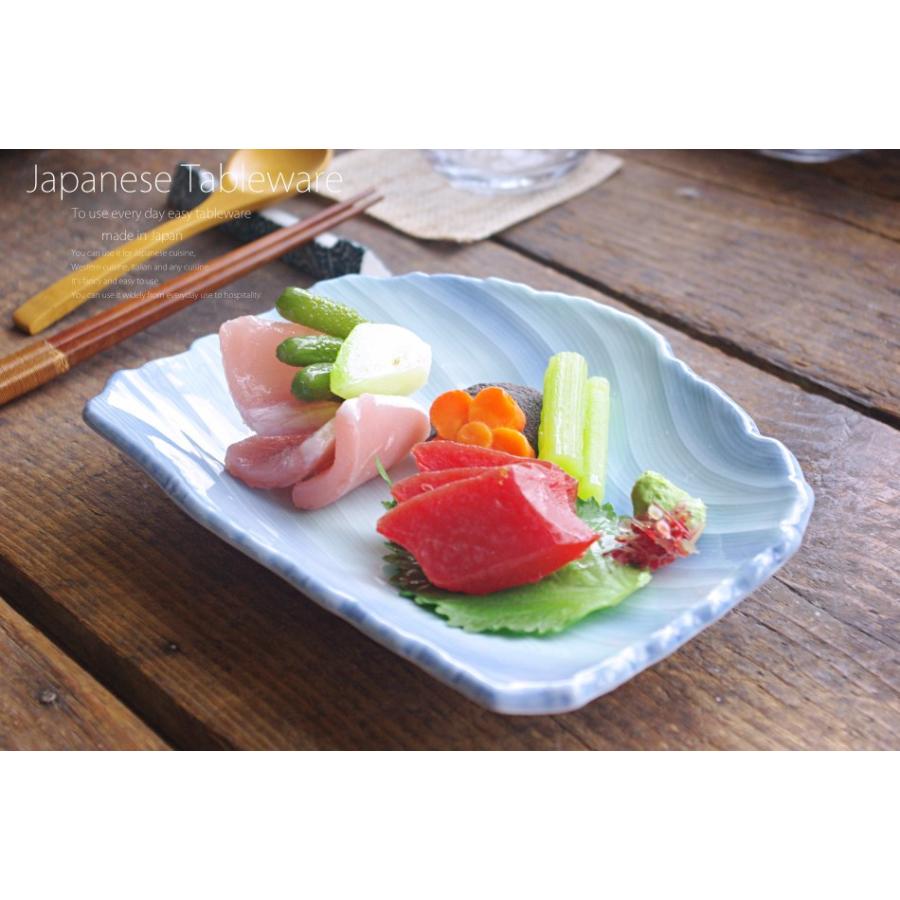 和食器 冷たい前菜トマトイタリアン さわやかブルーライン 変型皿 22 16 4cm プレート アミューズ オードブル 前菜 刺身 うつわ 陶器 おうち 美濃焼 S 小さな器のお店 ココットポット 通販 Yahoo ショッピング