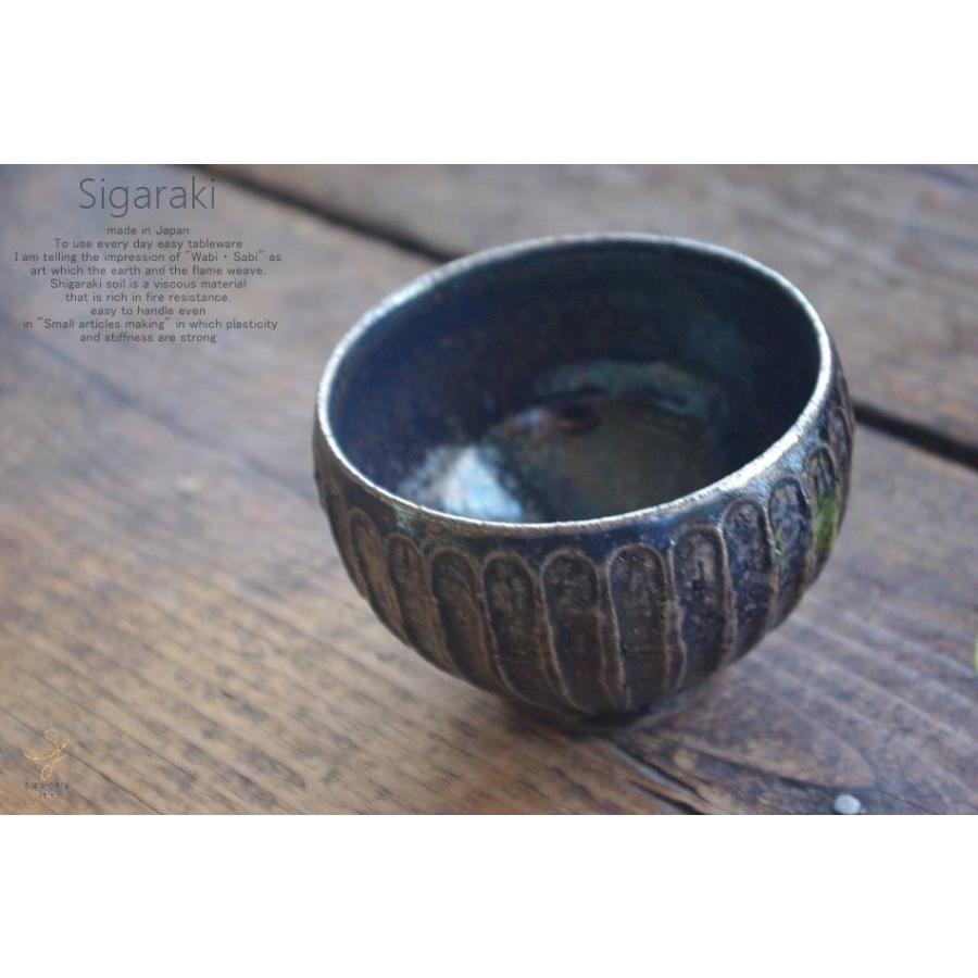 和食器 信楽焼 しのぎ黒釉彫 丸 ロックカップ 焼酎 日本酒 冷酒 酒器 フリーカップ おうち カフェ 食器 陶器 しがらき焼 春日井 軽井沢 S 小さな器のお店 ココットポット 通販 Yahoo ショッピング