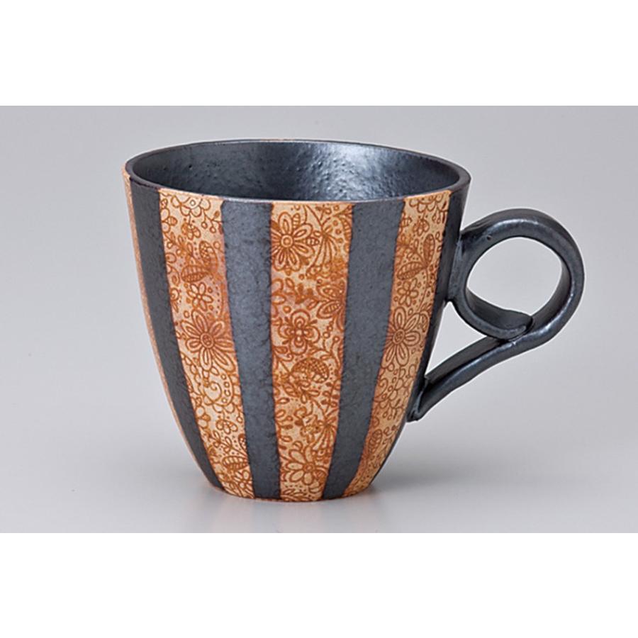 限定価格セール 和食器 黒十草小花 マグカップ カフェ コーヒー 紅茶 珈琲 お茶 オフィス おうち 食器 陶器 おしゃれ うつわ Discoversvg Com