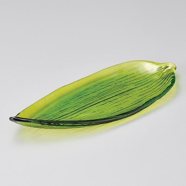 笹と小梅の大皿　２枚 笹と小梅の大皿2枚