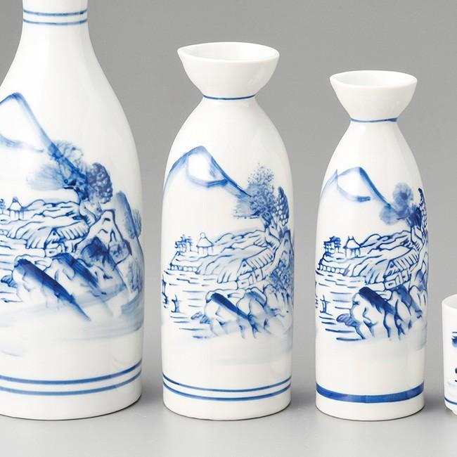 和食器 山水3合徳利 酒器 日本酒 おうち 父の日 おしゃれ
