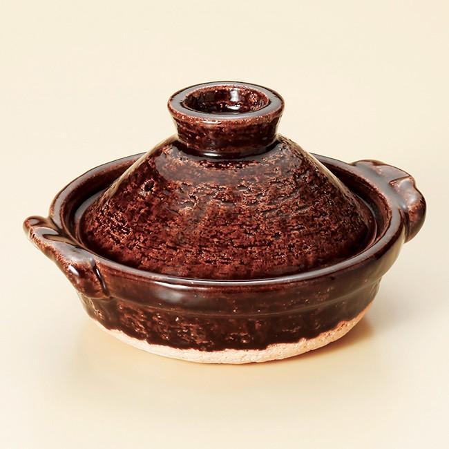 販売買 和食器 アメ釉とんがり鍋 信楽焼 土鍋 直火 耐熱 おうち ごはん おしゃれ ギフト 陶器 うつわ クリアランス超安い Www Superavila Com