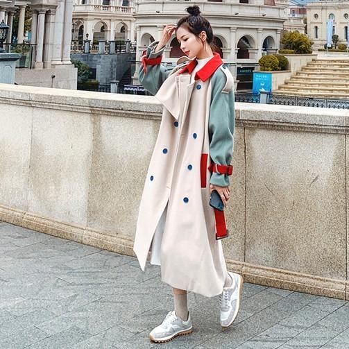 コート レディース ロングコート カラーコート カラフル おしゃれ 派手 韓国 Cocounsecret 通販 Yahoo ショッピング