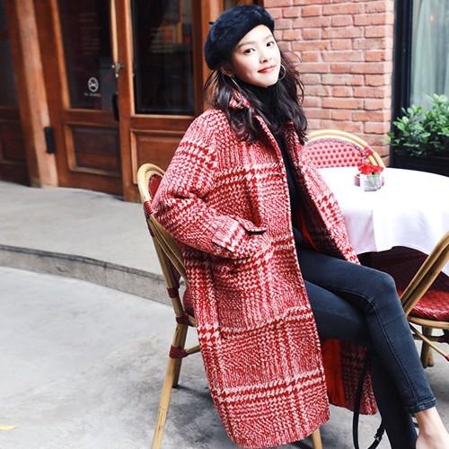 付き添い人 研磨 欲求不満 赤 チェック コート レディース Tiara Esthe Jp
