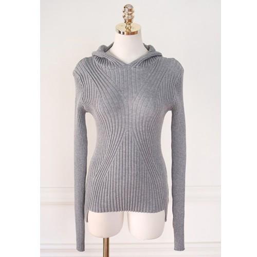 セットアップ レディース ニットアップ ライン ニット トップス スカート グレー Vpaga Cocounsecret 通販 Yahoo ショッピング