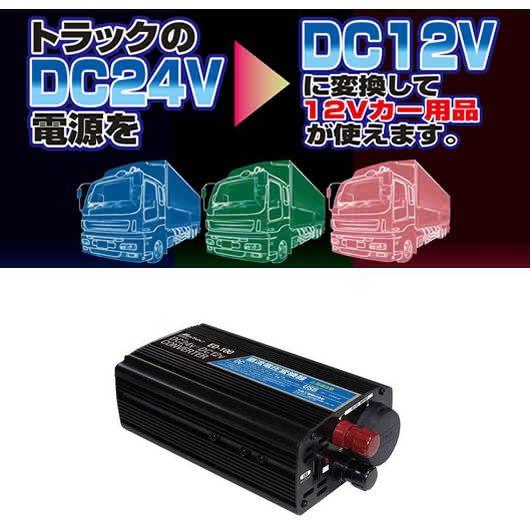 メルテック 正規代理店 大自工業 ED-100 DC/DCコンバーター 定格10A 