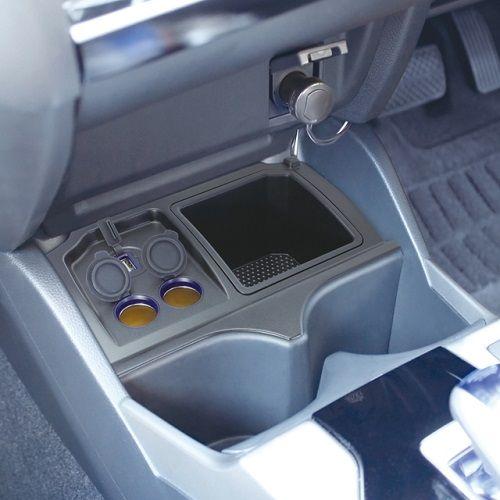 フィット・GP5/スマホホルダー/フロントコンソール電源BOX/おまけの付き SY-H9 フロントコンソール電源BOX （車種：FIT(フィット)専用/形式