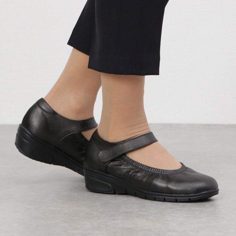 シニア靴 80代 70代 60代 レディースシューズ 高齢者 おばあちゃん 4e 超軽量 ベルトパンプス Ccn Fs1 Cn8602 シニアファッションココわく 通販 Yahoo ショッピング