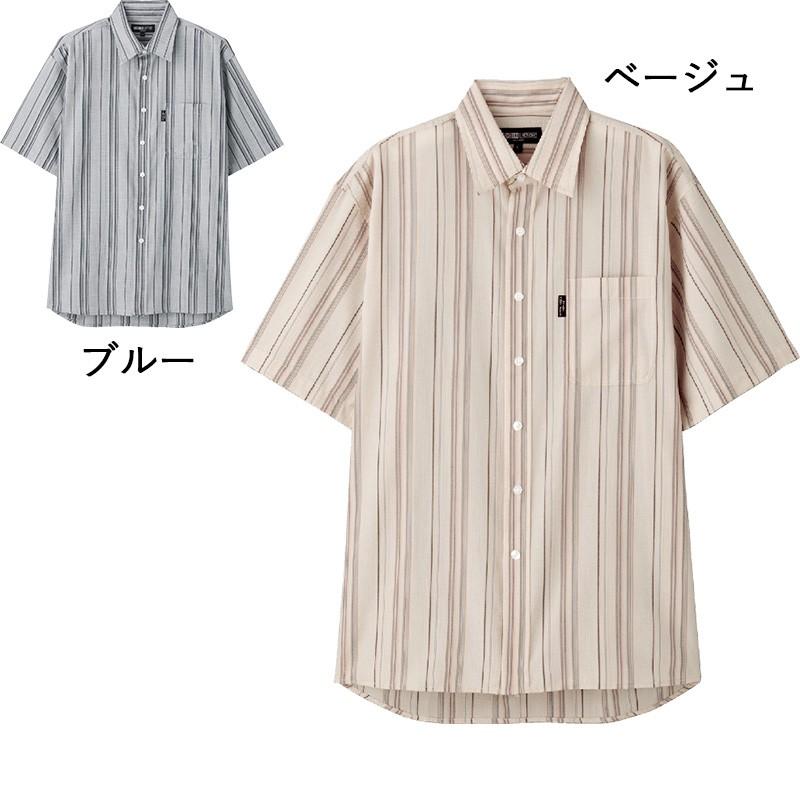 しじら ワンタッチテープ ストライプ柄 半袖 シャツ シニアファッション メンズ 60代 70代 80代 90代 おしゃれ 服 敬老の日 プレゼント ギフト Cfj Mt7 シニアファッションココわく 通販 Yahoo ショッピング