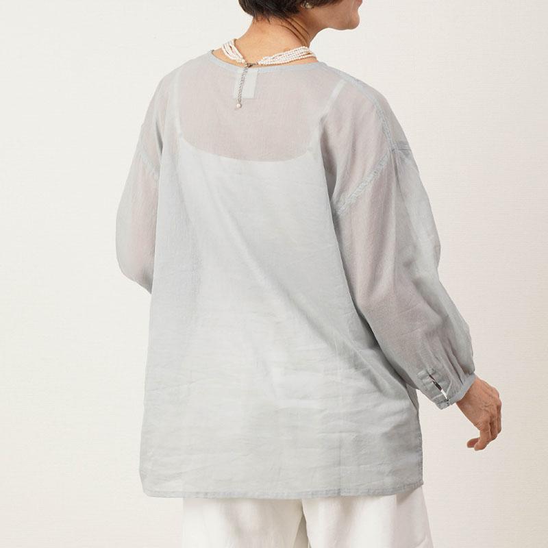 シニアファッション 80代 70代 60代 高齢者 婦人服 ブラウス レディース シニア 服 女性 おばあちゃん 上品 プレゼント 日本製 オリエンタル 綿オパールブラウス cec-ft4-453230.jpg