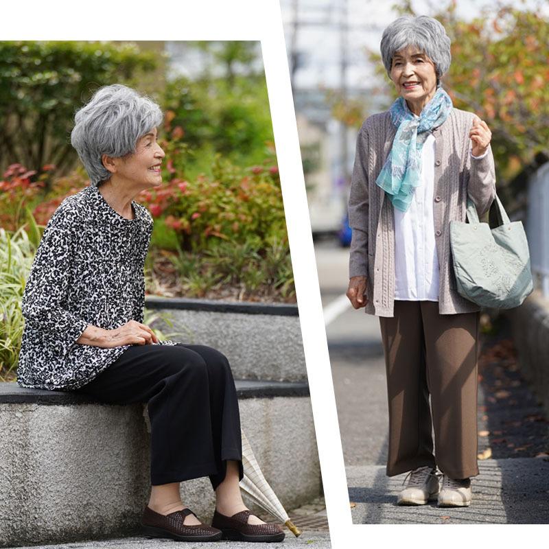 シニアファッション 80代 70代 60代 レディース 婦人服 高齢者 おばあちゃん ゆったりきれいスラックスパンツ 敬老の日 プレゼント ギフト Csffb2 0005 シニアファッションココわく 婦人服 紳士服 通販 Yahoo ショッピング