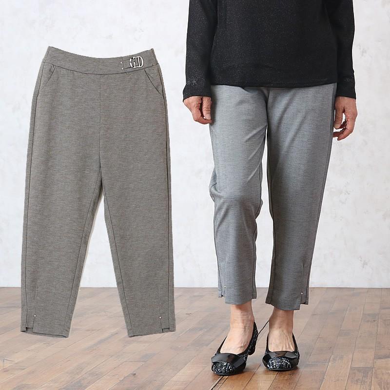 シニアファッション 80代 70代 60代 レディース 婦人服 高齢者 おばあちゃん ヘリンボン柄サブリナパンツ Csffb2 0018 シニアファッションココわく 通販 Yahoo ショッピング