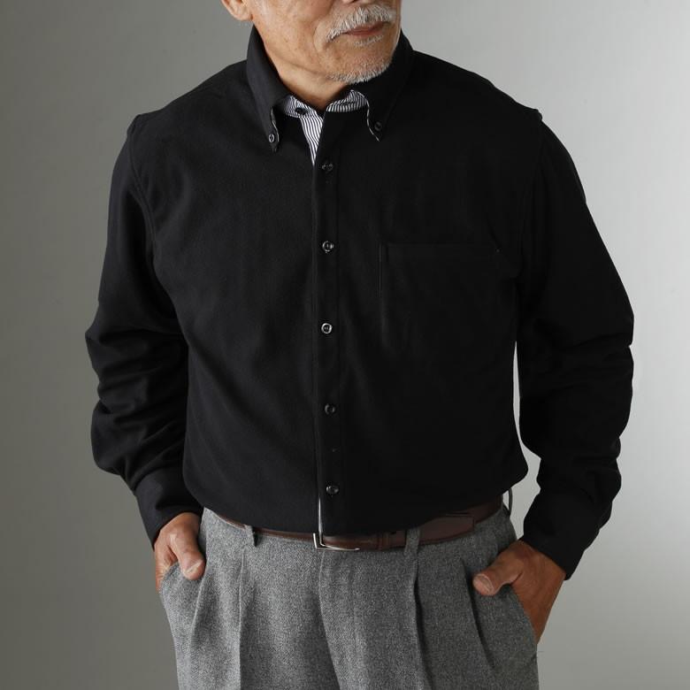 シニア メンズ ファッション ボタンダウンあったかフリースシャツ２色組 70代 80代 男性 紳士服 お年寄り高齢者 おじいちゃん 敬老の日 プレゼント ギフト Csk Gv 008 シニアファッションココわく 通販 Yahoo ショッピング