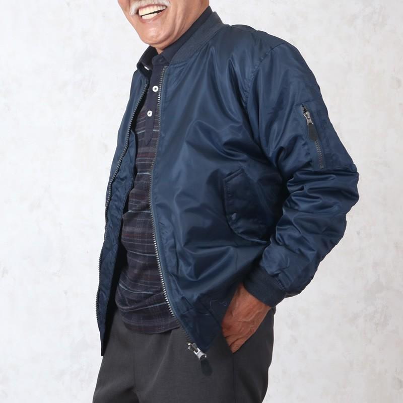 シニア メンズ ファッション ｍａ １ワイルド中綿ブルゾン 70代 80代 男性 紳士服 お年寄り高齢者 衣料 おじいちゃん 秋冬 Csk Np シニアファッションココわく 通販 Yahoo ショッピング