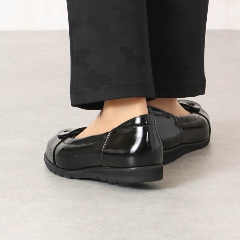 最新発見 プレゼント 靴 おばあちゃん おしゃれ 上品 レディース 70代 80代 パンプス シニアファッション ゆったりバレエシューズ 革巻きバックル 本革レザー パンプス 幅広 ゆったり 履きやすい おしゃれな靴 高齢者 シューズ Sprucedupforkids Com