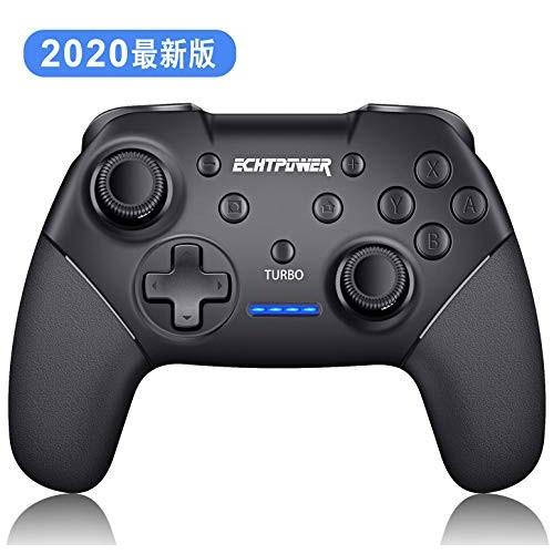 Echtpower Switch コントローラー 無線 Bluetooth接続 連射機能 Hd振動 ジャイロセンサー 二重振動 Readyfruit Es