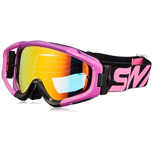 ブラック ピンク フラッシュオレンジミラー スモークレンズ ブラック ピンク フラッシュオレンジミラー スモークレンズ Bkpi Mx Talon M タロン Mx Talon タロン ダートゴーグル