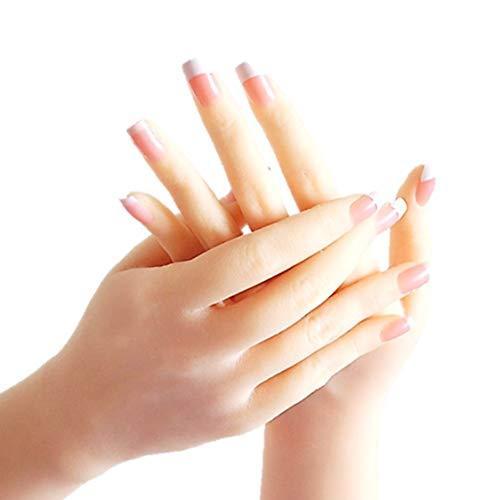 大注目 ハンドモデル 両手 手 マネキン リアル 模型 トルソー 女性 シリコン製 骨格内蔵 ネイル付き デッサン モデル 史上最も激安 Www Technet 21 Org