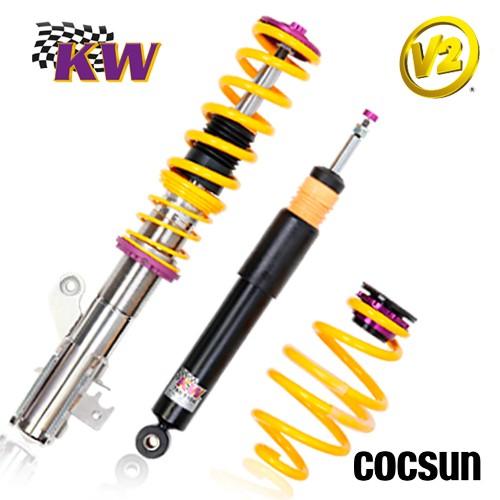 ボルボ S40 V50 Mb系 Ff車 V50 Kw 自動車 カーヴェー カーヴェー バージョン 2 コイルオーバー 車高調キット 減衰力調整式