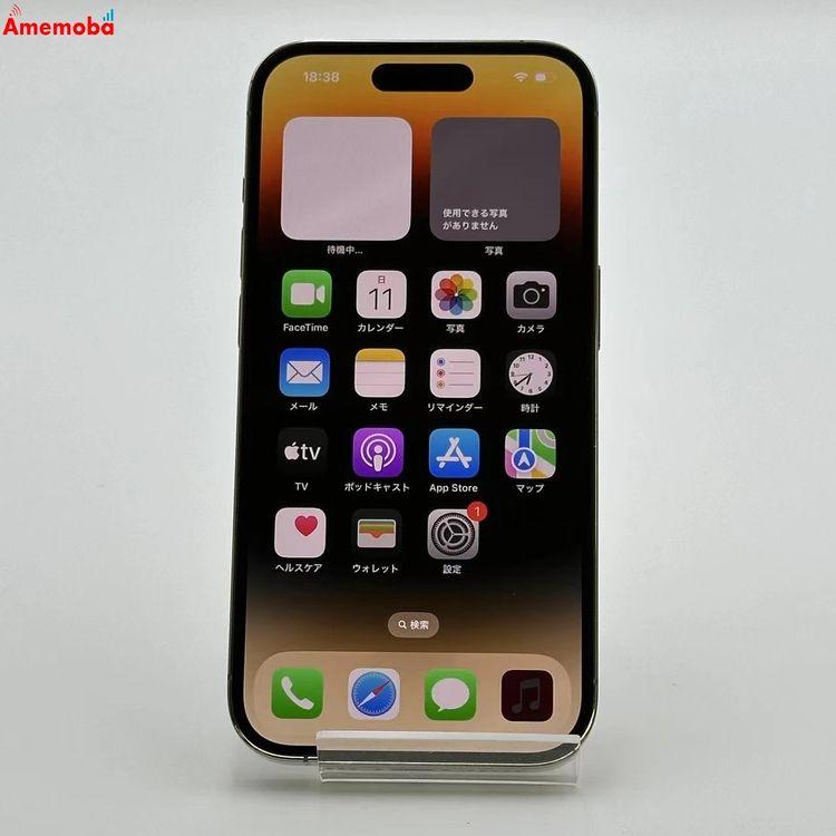 iPhone14 Pro 128GB SIMフリー MQ073J/A 中古】iPhone14 Pro 128GB ゴールド MQ073J／A SIMフリー
