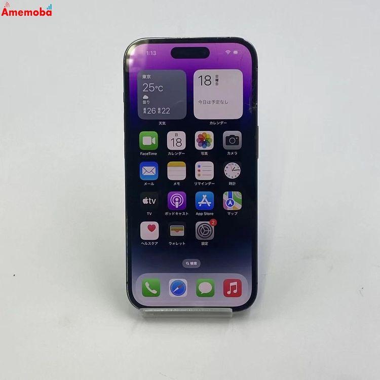 スマートフォン本体 Apple - iPhone14pro 512g MQ283J/A iPhone14 Pro A2889 (MQ283J/A) 512GB ディープパープル【国内版