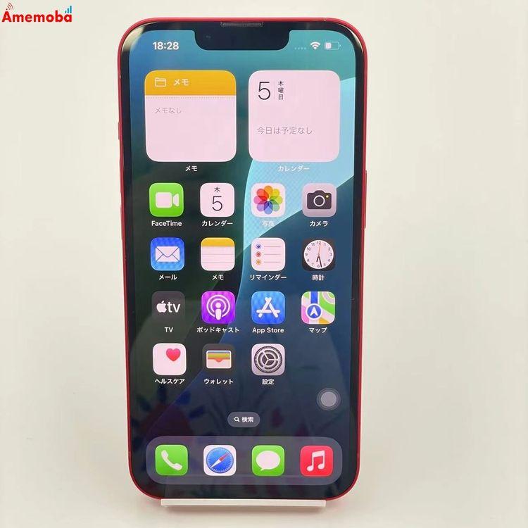 アップル iPhone13 128GB レッド 楽天モバイル iPhone - アップル iPhone13 128GB レッド 楽天モバイル iPhone