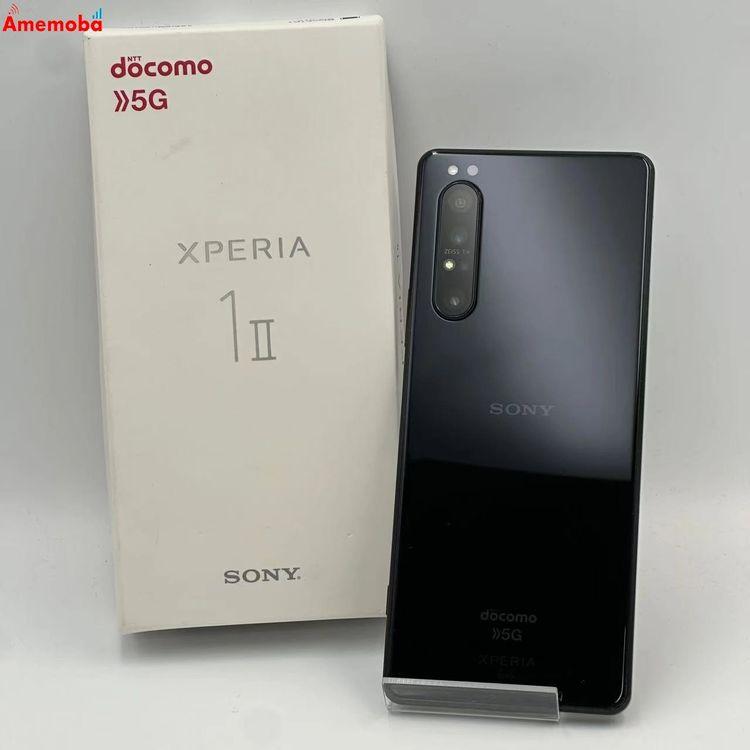 Xperia 1 II 128GB ブラック SO-51A docomo版SIMフリー 中古
