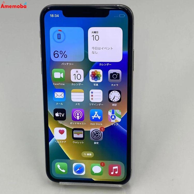 iphoneX シルバー 64GB SIMフリー ジャンク品 iPhoneX 64GB MQAY2J/A Apple版SIMフリーシルバー ジャンク品