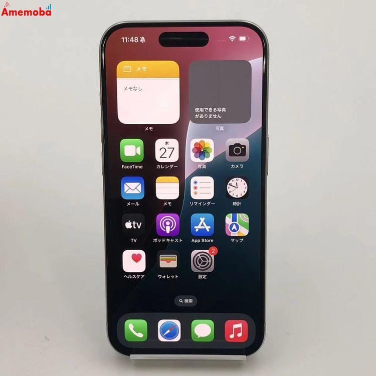 iPhone15 Pro 128GB MTU83J/A AU版SIMフリー ジャンク品 中古