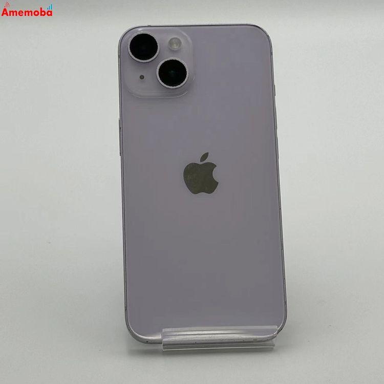 iPhone14 128GB パープル MPUY3J/A AU版SIMフリー 中古[27884675
