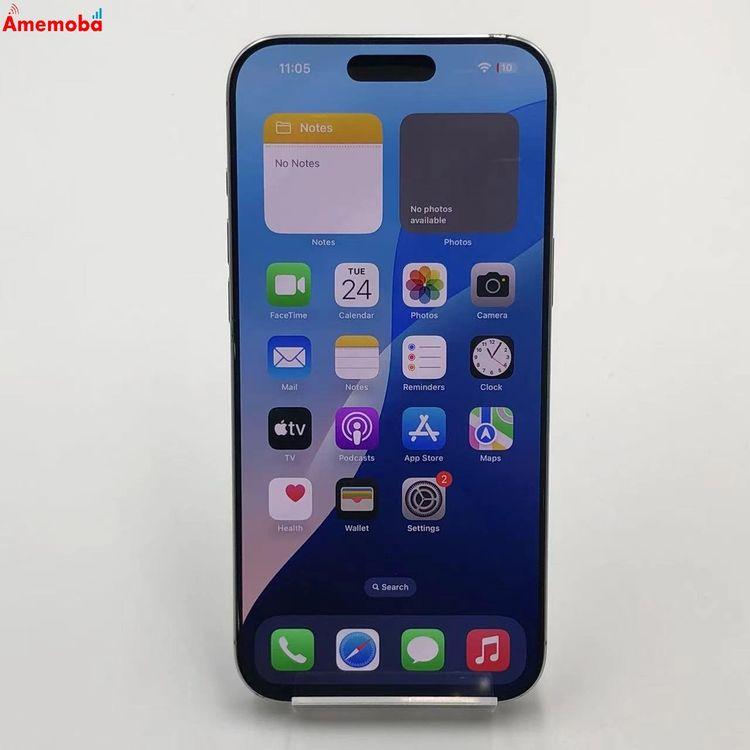 iPhone16 Pro Max 256GB ホワイトチタニウム MYWH3J/A AU版SIM