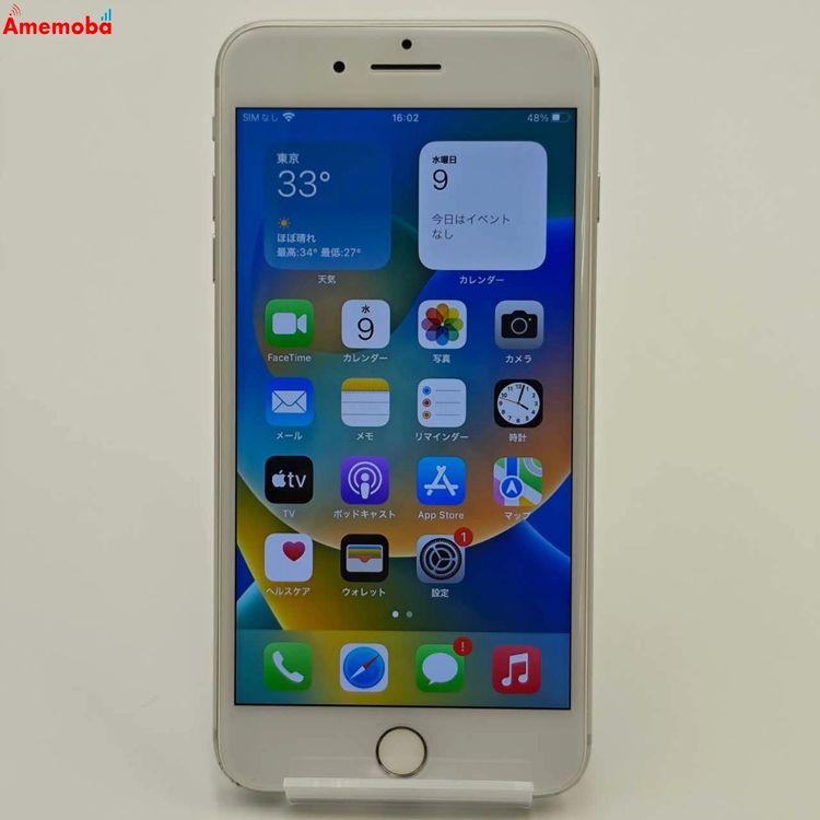 iPhone8 Plus 64GB シルバー MQ9L2J/A AU版SIMフリー 中古