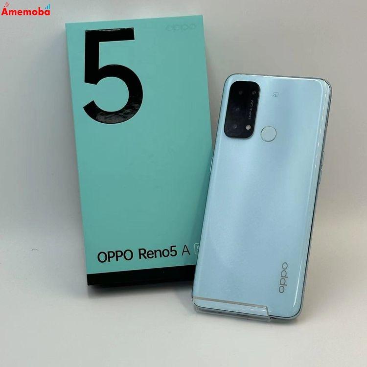 OPPO Reno5 A 6GB 128GB アイスブルー A103OP SIMフリー 中古