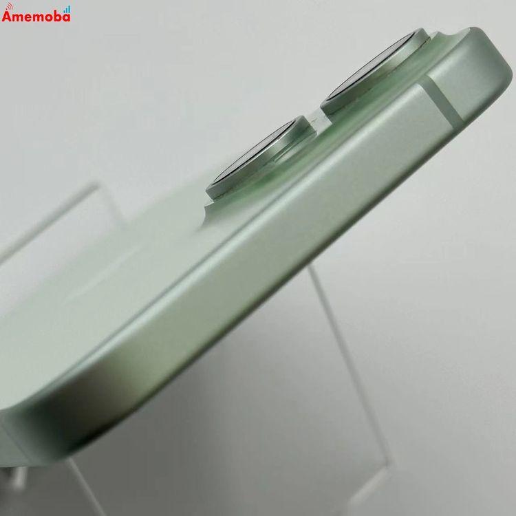 ● 美品 iPhone15 256GB グリーン MTMT3J/A SIMフリー iPhone 15 256GB - グリーン（SIMフリー）[整備済製品] - Apple