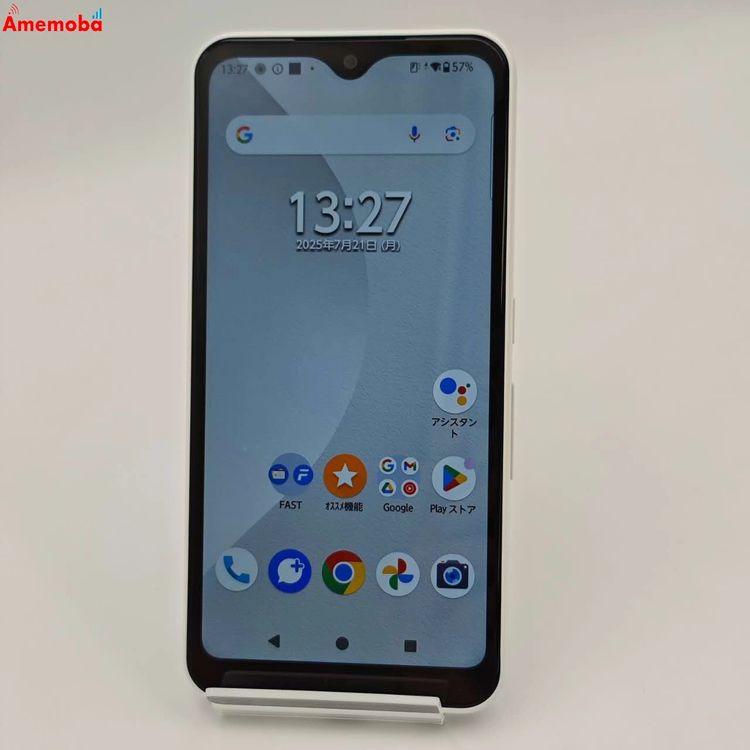 arrows We FCG01 （au版） 美品 白 arrows We 64GB ホワイト FCG01 AU版SIMフリー 訳あり品 中古