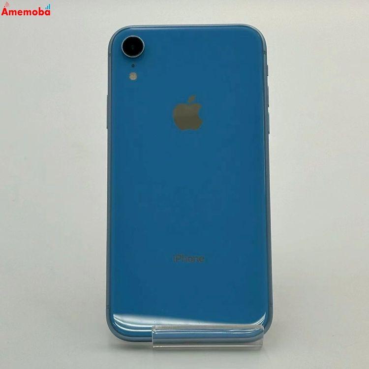 iPhoneXR 128GB ブルー MT0U2J/A AU版SIMフリー 訳あり品 中古