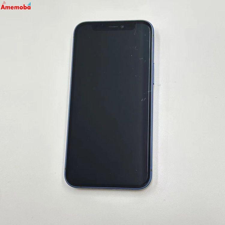 iPhone12 64GB ブルー Softbank 展示品 中古