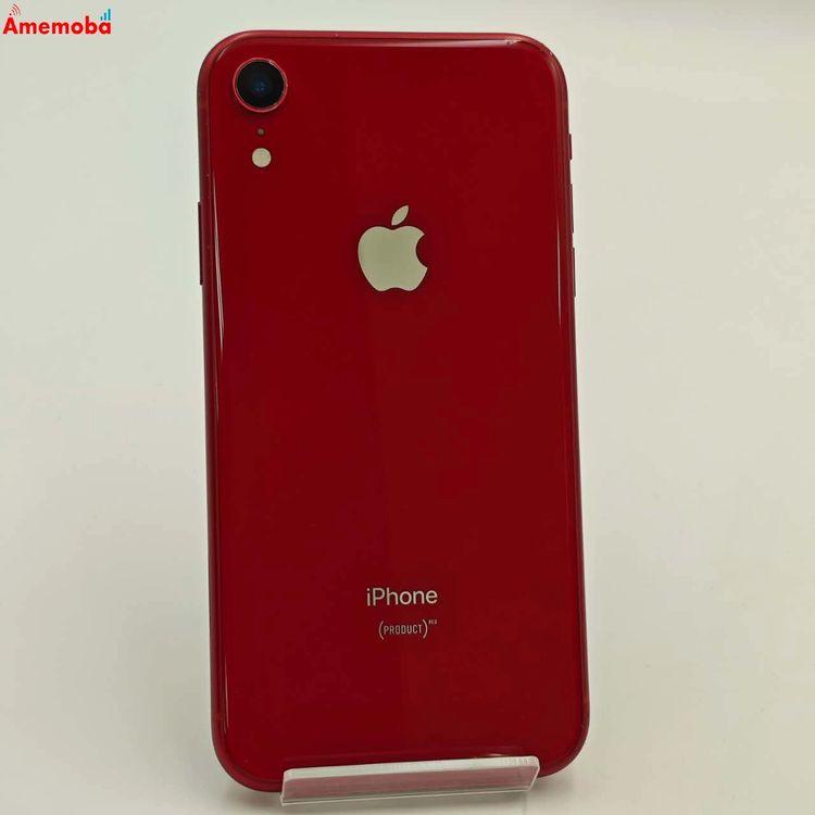 iPhoneXR 256GB Product Red MT0X2J/A au版SIMフリー 中古