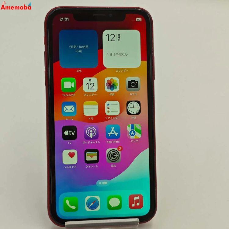 iPhoneXR 256GB Product Red MT0X2J/A au版SIMフリー 中古[28015054