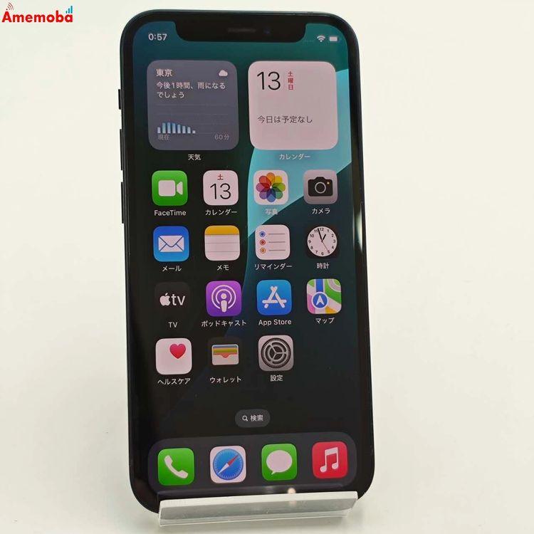 超美品 iphone12mini 64GB 黒 SIMフリー 3H475J/A iPhone12 mini 64GB ブラック 3H475J/A Apple版SIMフリー 中古