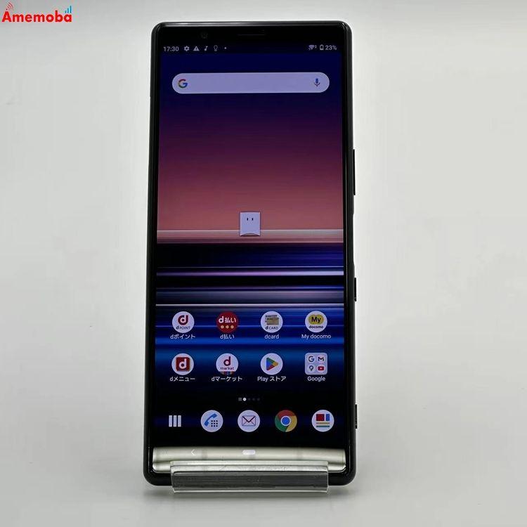 Xperia 5 64GB ブラック SO-01M docomo版SIMフリー 美品 中古