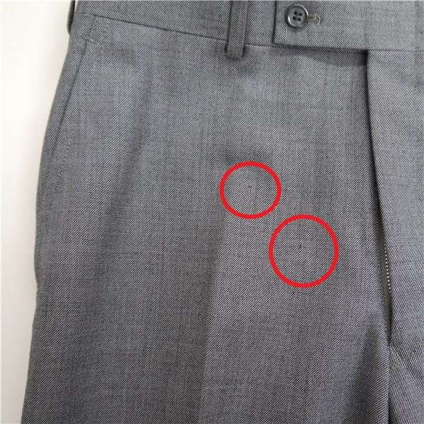 Golden Bird 3ピース 2つボタン シングルスーツ 袖口3つボタン A6 M ダークグレー 暗灰色 ノータック 春秋冬 8574 5ND003 | ブランド登録なし | 04