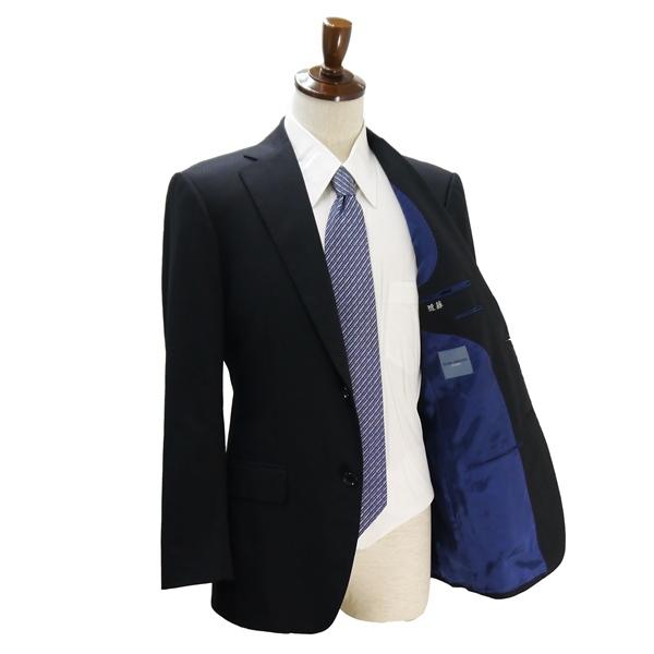 JUNKO SHIMDA JS homme 2つボタン シングルスーツ Y6 M ダークグレー シャドーストライプ ノータック 春夏 G181J150-0 5NE002 | JUNKO SHIMADA | 01