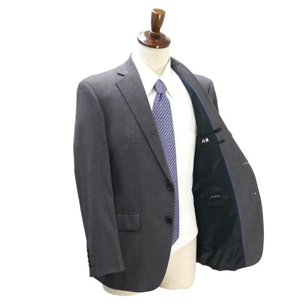 INTIMAGE インティメージ 2つボタン シングルスーツ 袖口4つボタン A5 M ダークグレー ワンタック 春秋 合物 511341 5NF033 | ブランド登録なし | 01