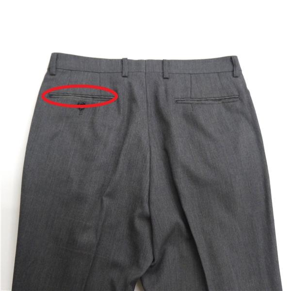 INTIMAGE インティメージ 2つボタン シングルスーツ 袖口4つボタン A5 M ダークグレー ワンタック 春秋 合物 511341 5NF033 | ブランド登録なし | 03