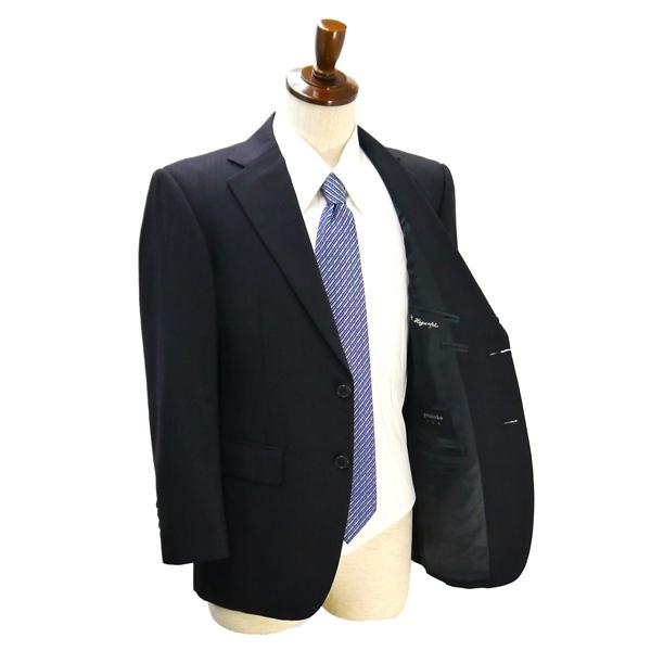 gotairiku 五大陸 2つボタン シングルスーツ A4 S ダークグレー シャドーストライプ ワンタック 春夏 SG G0 YA 0101 5NG021 | gotairiku | 01